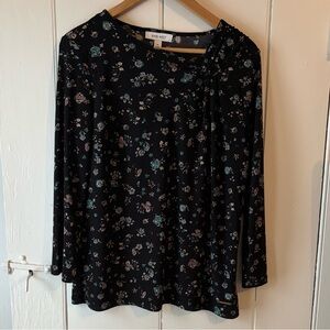 Nine West Floral Blouse